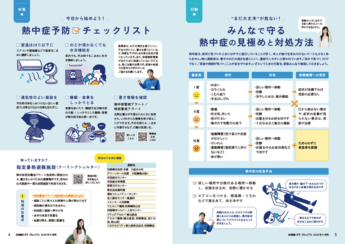 四條畷LIFE 6月号