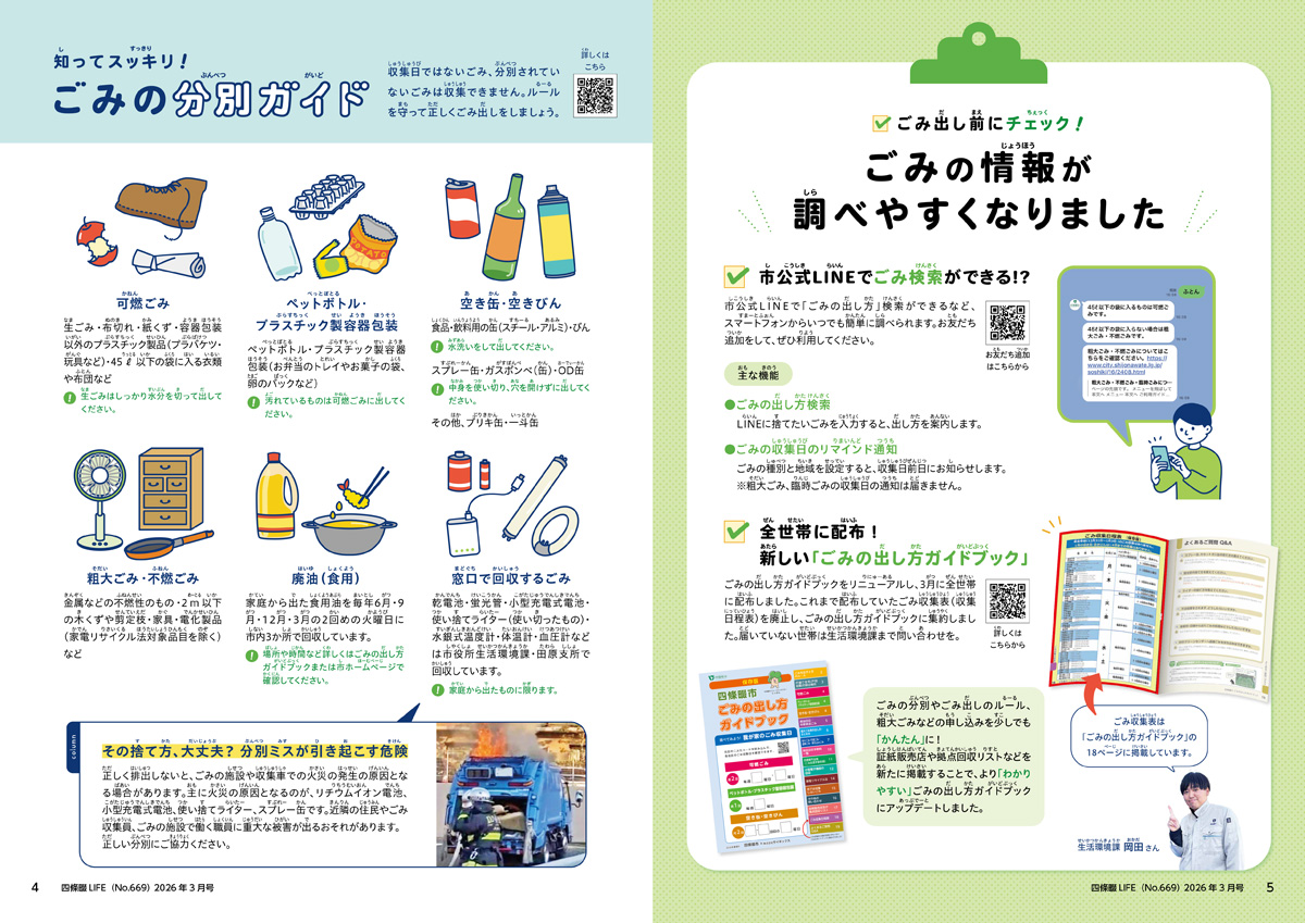 四條畷LIFE 3月号