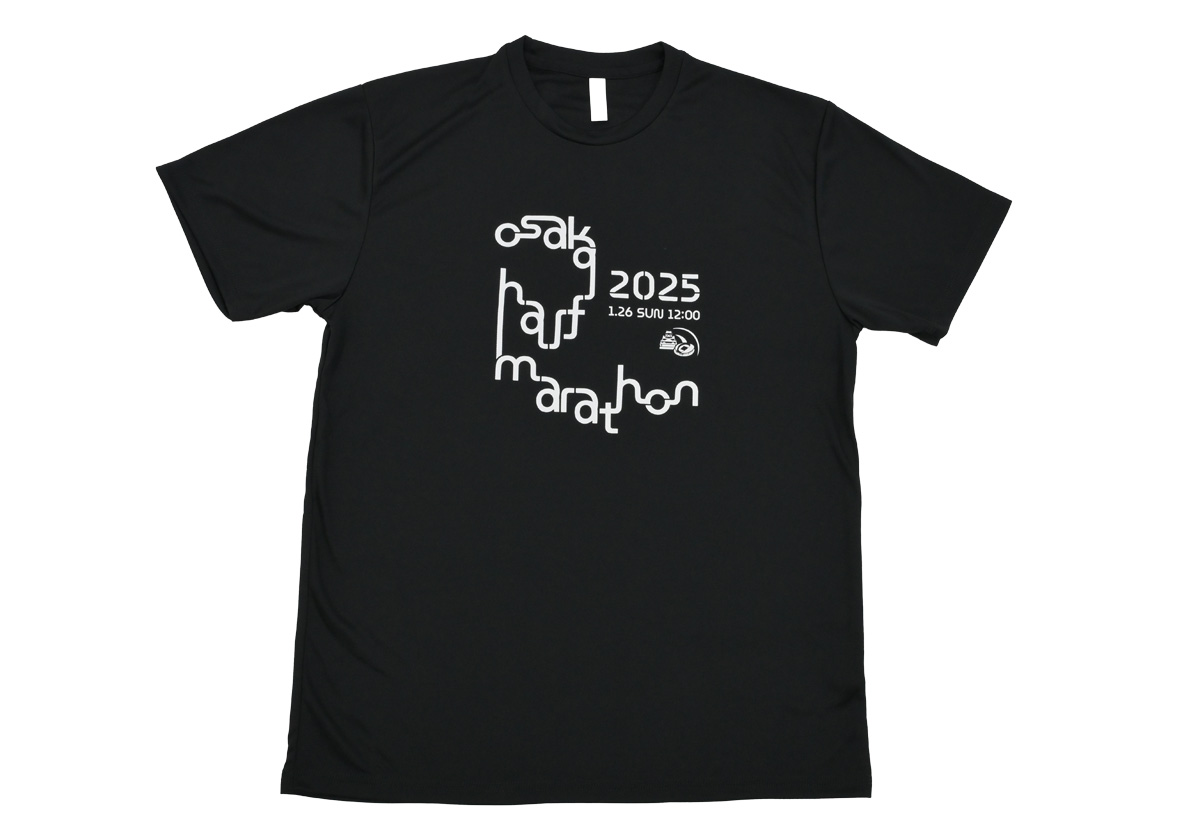 2025大阪ハーフマラソン 参加賞Tシャツ